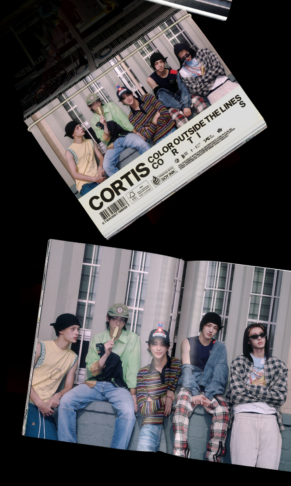 [MAKESTAR EXCLUSIVE] CORTIS THE 1ST EP ALBUM [COLOR OUTSIDE THE LINES/STANDARD VER.] product image