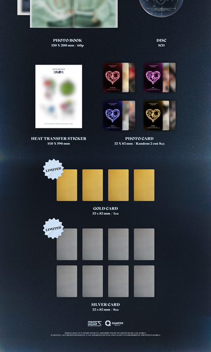 [PRE-ORDER] XLOV 1ST MINI ALBUM [UXLXVE]