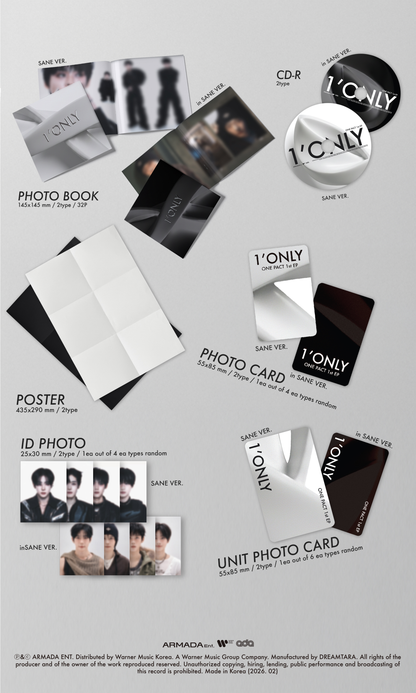 ONE PACT 1ST EP [1’ONLY]