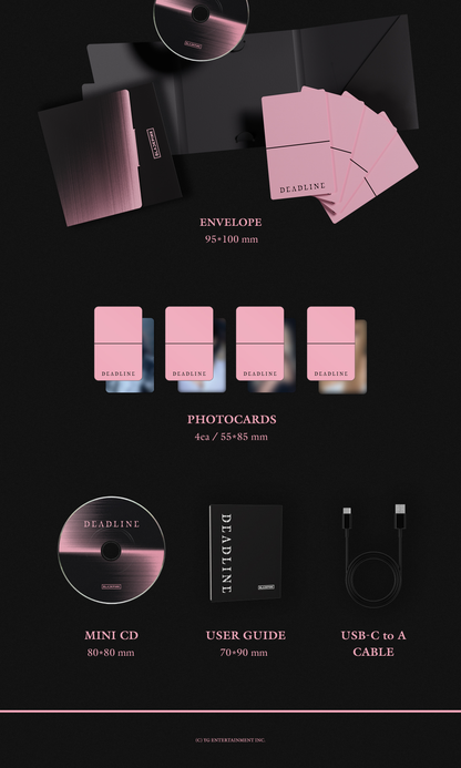 [PRE-ORDER] BLACKPINK 3rd MINI ALBUM [DEADLINE/MOOD LIGHT Ver.]