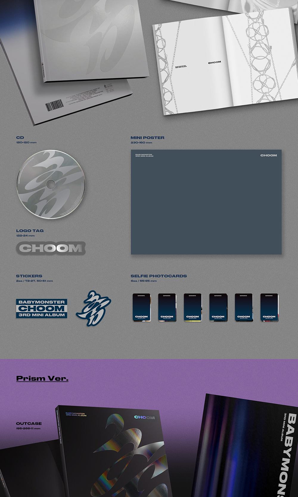 BABYMONSTER 3RD MINI ALBUM [CHOOM/Standard Ver.]