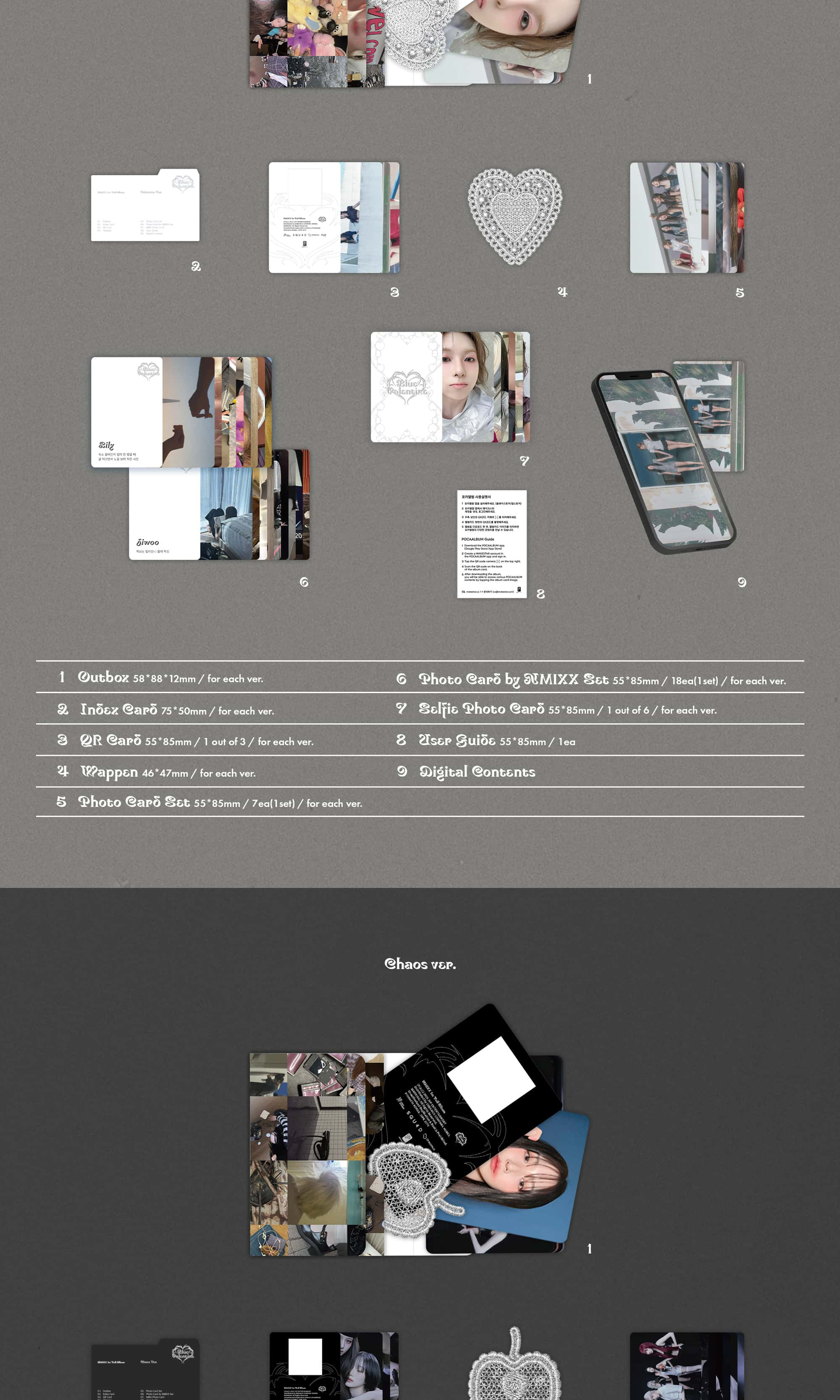 NMIXX 1ST FULL ALBUM [BLUE VALENTINE/PLATFORM ALBUM POCAALBUM VER.]