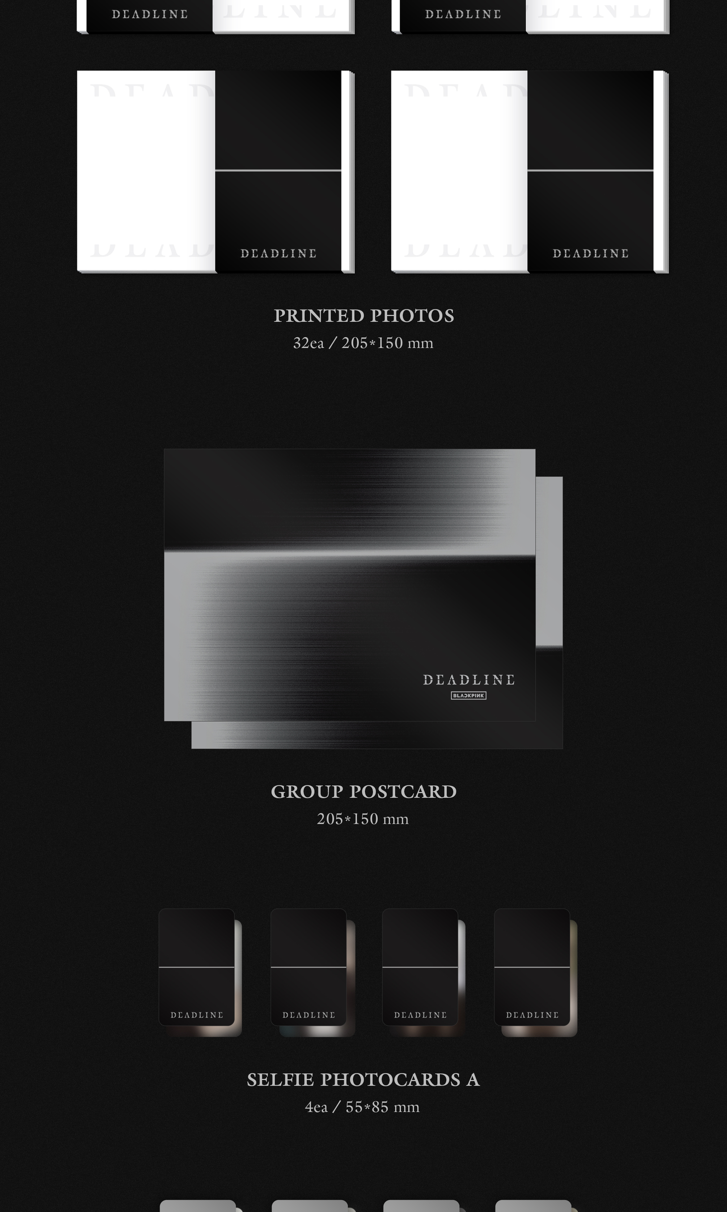 [PRE-ORDER] BLACKPINK 3rd MINI ALBUM [DEADLINE/GRAY Ver.]