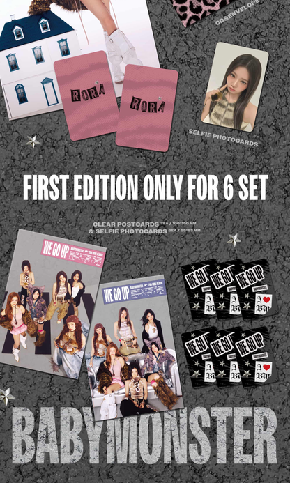 [PRE-ORDER] [MAKESTAR EXCLUSIVE] BABYMONSTER 2ND MINI ALBUM [WE GO UP/PATTERN VER.]