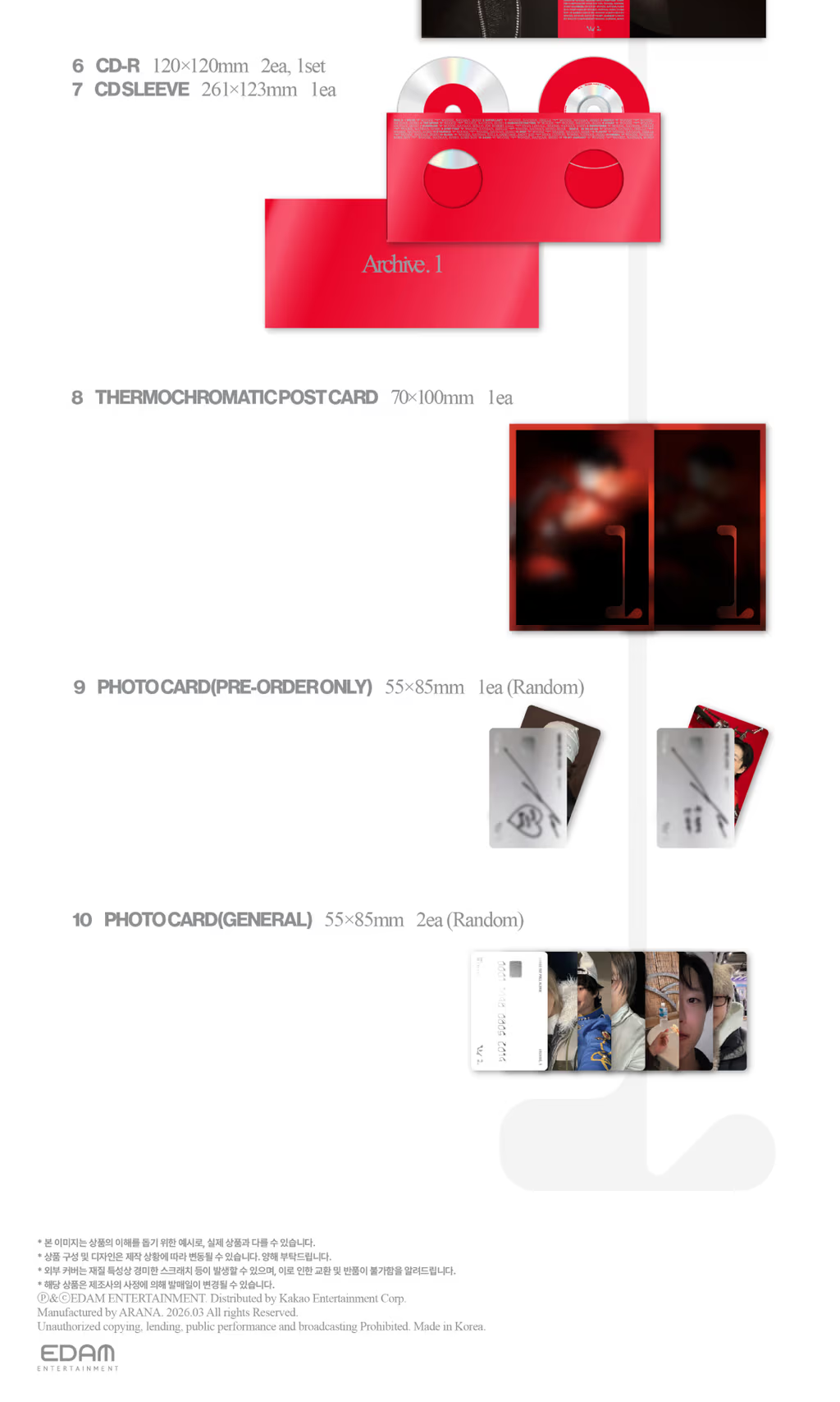 WOODZ 1st Full Album [Archive. 1] (Main Ver.)