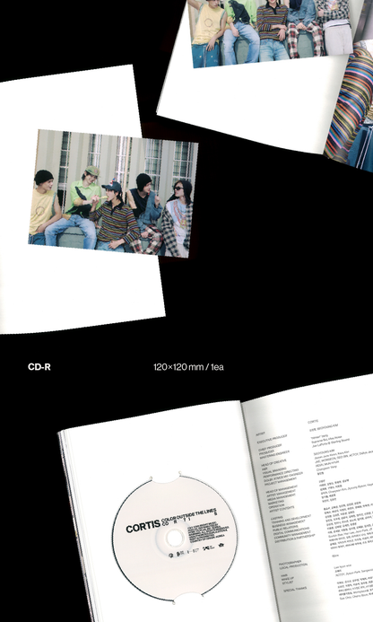 [MAKESTAR EXCLUSIVE] CORTIS THE 1ST EP ALBUM [COLOR OUTSIDE THE LINES/STANDARD VER.] product image