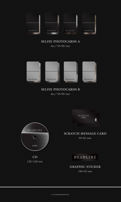 [PRE-ORDER] BLACKPINK 3rd MINI ALBUM [DEADLINE/GRAY Ver.]