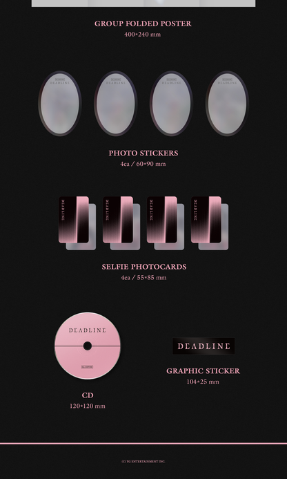 [PRE-ORDER] BLACKPINK 3rd MINI ALBUM [DEADLINE/STANDARD Ver.]