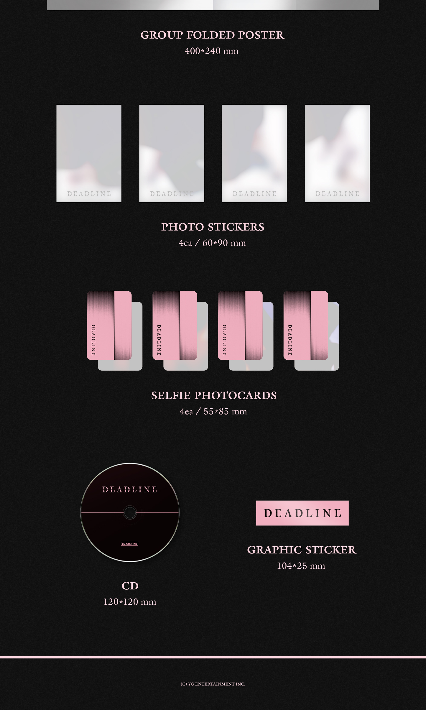 [PRE-ORDER] BLACKPINK 3rd MINI ALBUM [DEADLINE/STANDARD Ver.]
