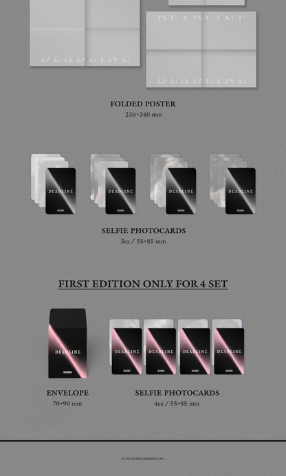 [PRE-ORDER] BLACKPINK 3rd MINI ALBUM [DEADLINE/SILVER Ver.]