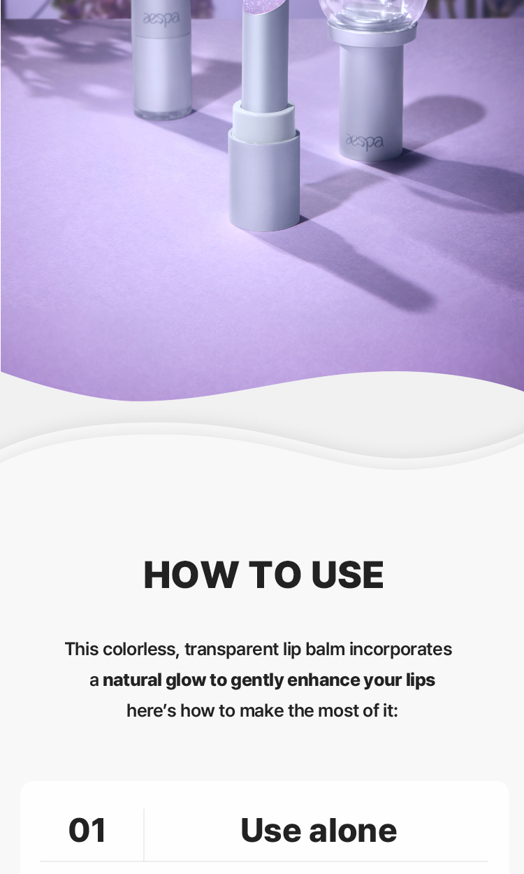 AESPA - OA.SM FANSIGNAL LIP BALM