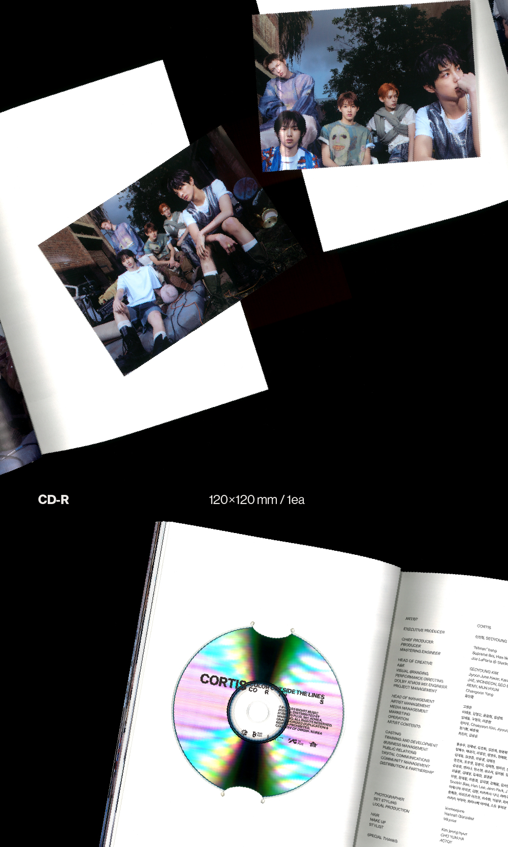 [MAKESTAR EXCLUSIVE] CORTIS THE 1ST EP ALBUM [COLOR OUTSIDE THE LINES/STANDARD VER.] product image