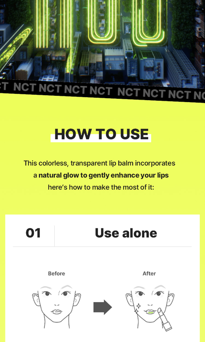 NCT - OA.SM FANSIGNAL LIP BALM