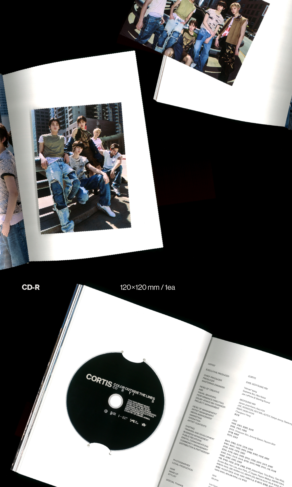 [MAKESTAR EXCLUSIVE] CORTIS THE 1ST EP ALBUM [COLOR OUTSIDE THE LINES/STANDARD VER.] product image