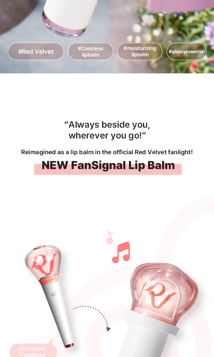 RED VELVET - OA.SM FANSIGNAL LIP BALM