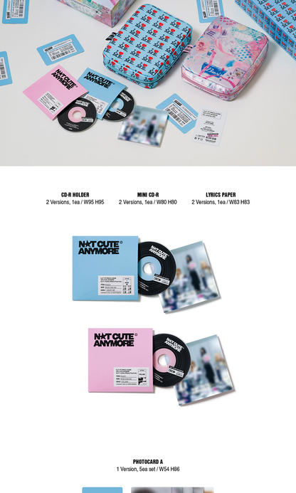 ILLIT 1st Single Album [NOT CUTE ANYMORE/ILLIT x Ashley Williams Pouch ver.]