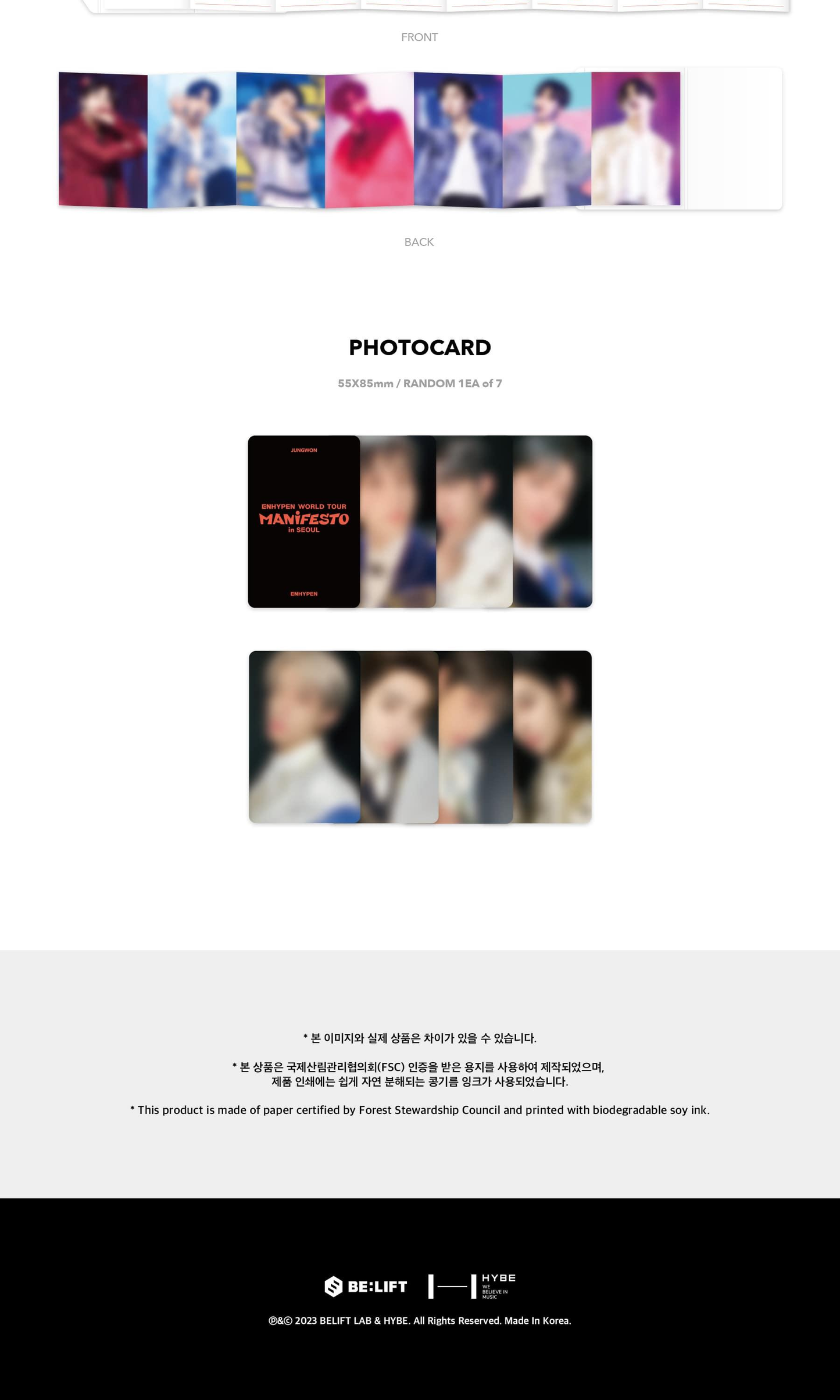 ENHYPEN [ENHYPEN WORLD TOUR <MANIFESTO> in SEOUL] DIGITAL CODE