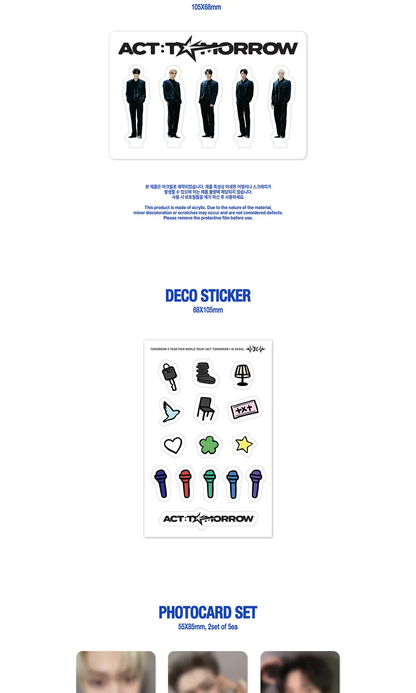 [PRE-ORDER] TOMORROW X TOGETHER WORLD TOUR [ACT : TOMORROW] IN SEOUL