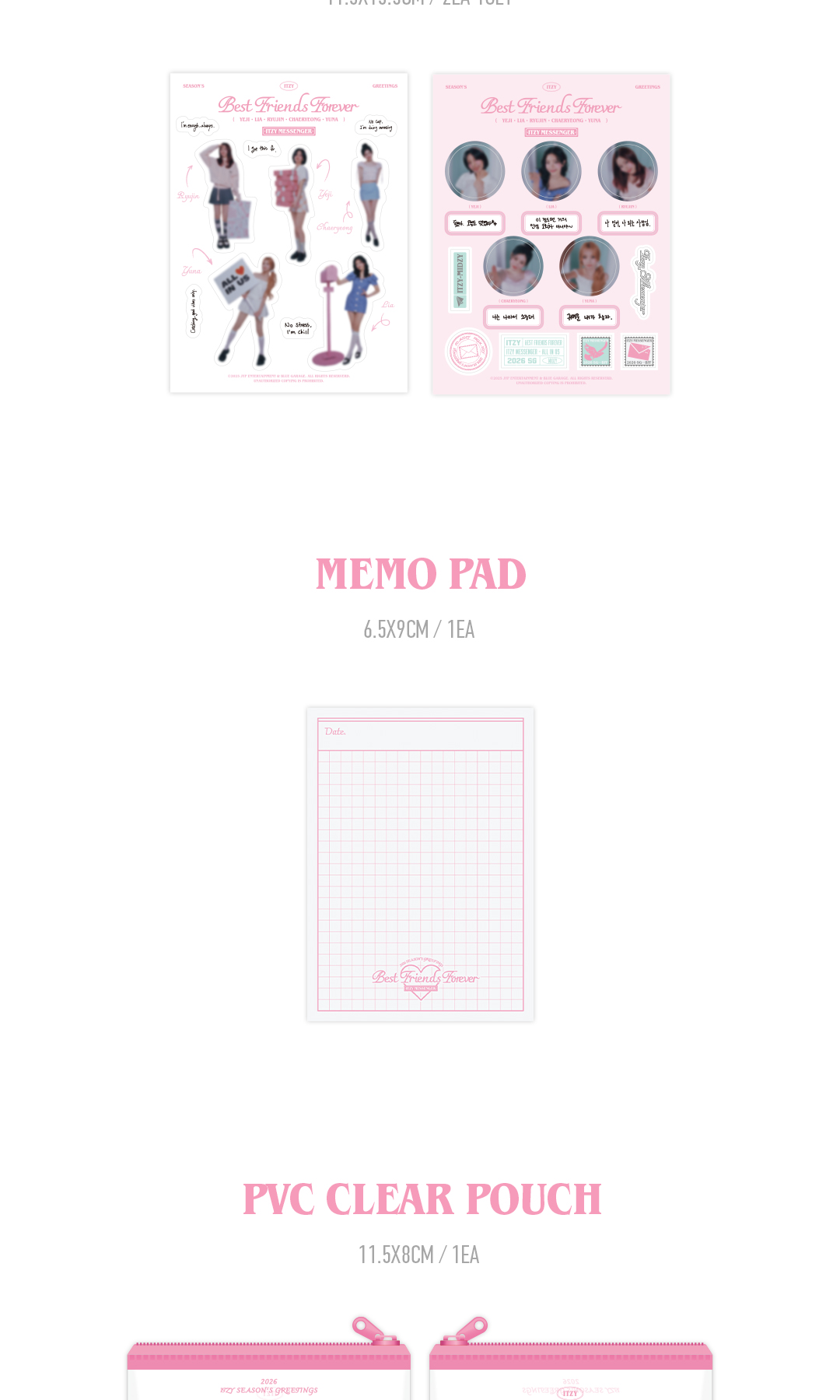 [PRE-ORDER] ITZY - 2026 SEASON'S GREETINGS [BEST FRIENDS FOREVER]
