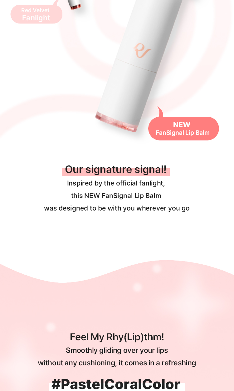 RED VELVET - OA.SM FANSIGNAL LIP BALM
