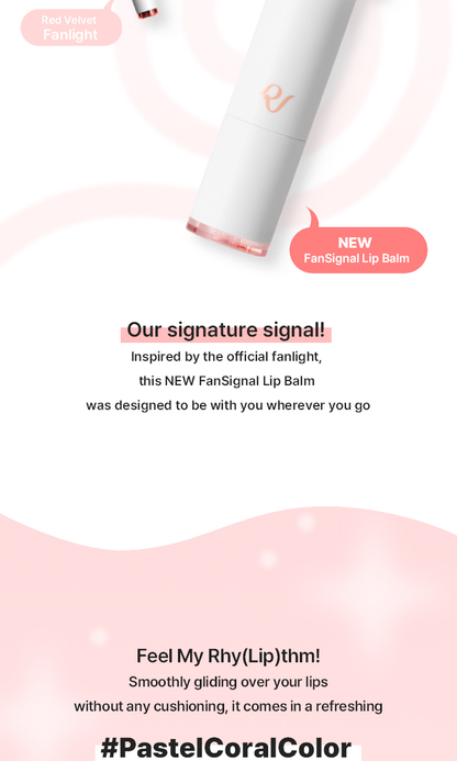 RED VELVET - OA.SM FANSIGNAL LIP BALM
