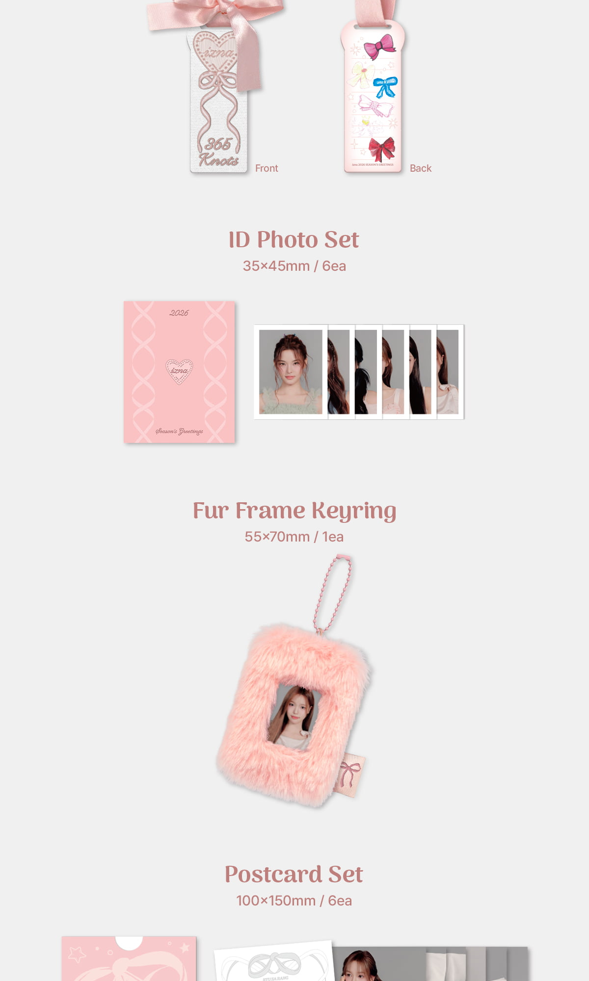 [PRE-ORDER] izna 2026 SEASON’S GREETINGS [365 Knots]
