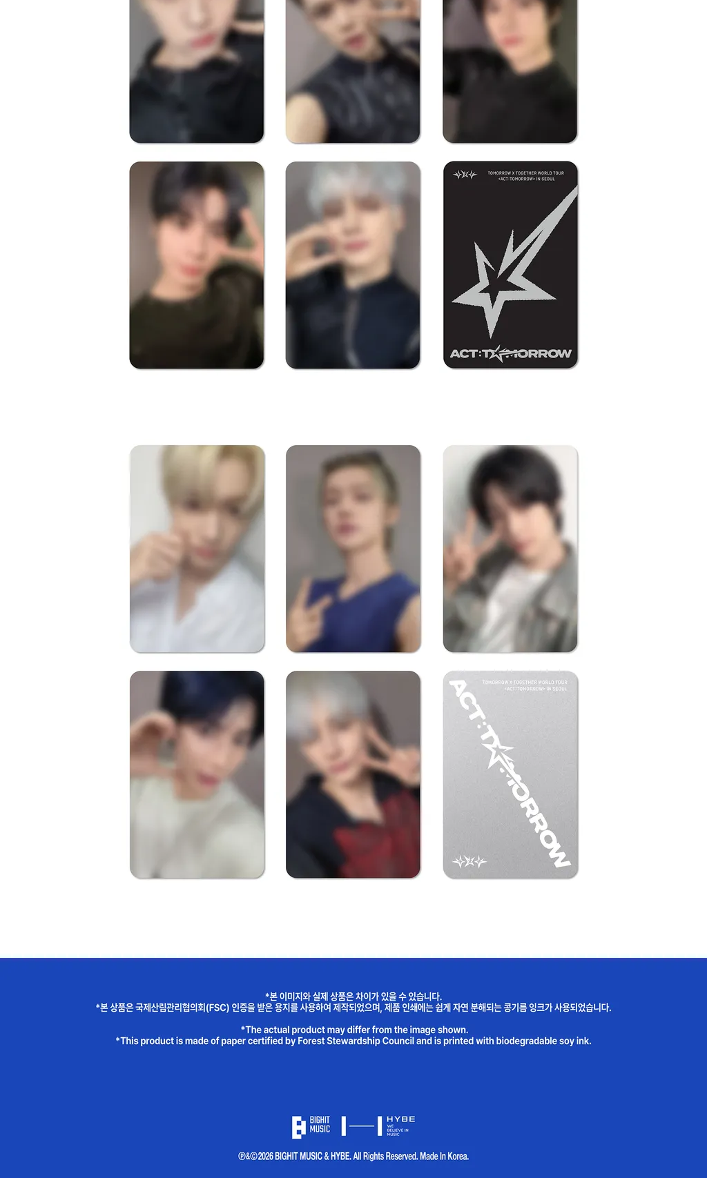 [PRE-ORDER] TOMORROW X TOGETHER WORLD TOUR [ACT : TOMORROW] IN SEOUL