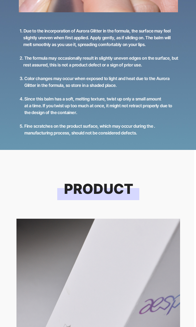 AESPA - OA.SM FANSIGNAL LIP BALM