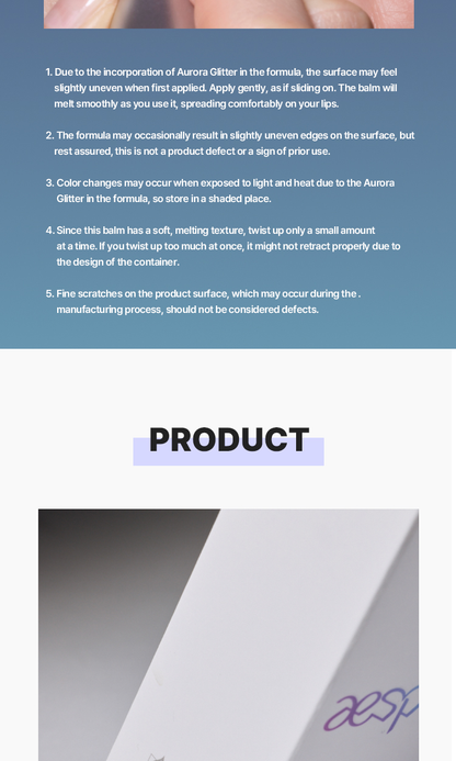 AESPA - OA.SM FANSIGNAL LIP BALM