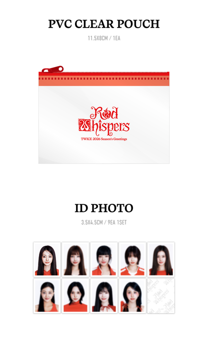 [PRE-ORDER] TWICE - 2026 SEASON'S GREETINGS [RED WHISPERS]