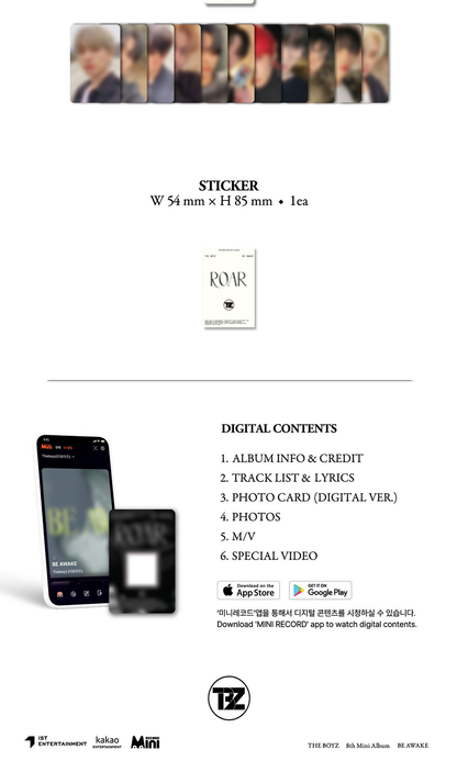 THE BOYZ 8TH MINI ALBUM [BE AWAKE/PLATFORM ver.]