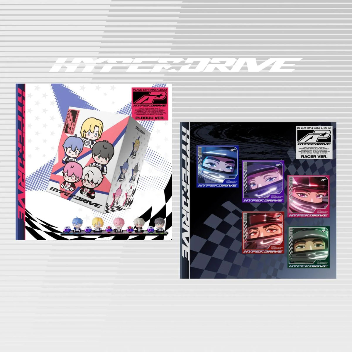 PLAVE HYPERDRIVE Racer and PLBBUU editions