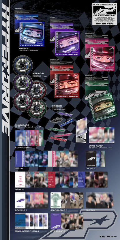 PLAVE HYPERDRIVE Racer package contents