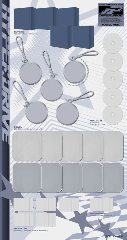 PLAVE HYPERDRIVE Towel Ver. contents
