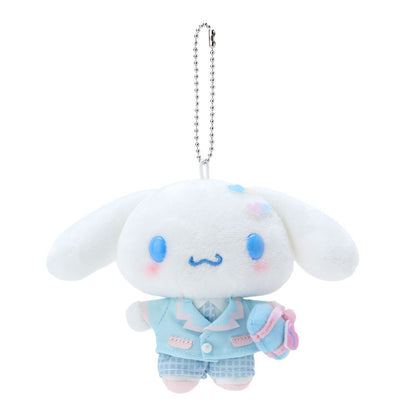 Sanrio Japan Gakuen Kirameki Club Cinnamoroll Plush Keychain