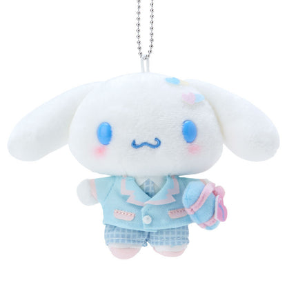 Sanrio Japan Gakuen Kirameki Club Cinnamoroll Plush Keychain