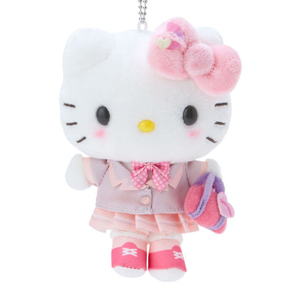 Sanrio Japan Gakuen Kirameki Club Hello Kitty Plush Keychain