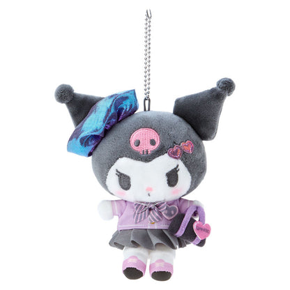 Sanrio Japan Gakuen Kirameki Club Kuromi Plush Keychain