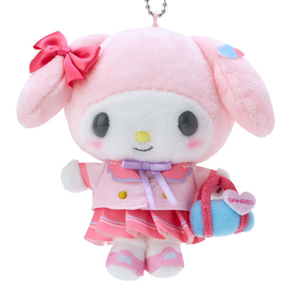 Sanrio Japan Gakuen Kirameki Club My Melody Plush Keychain