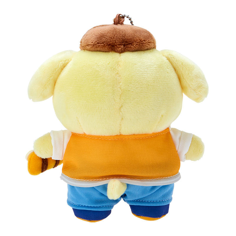 Sanrio Japan Gakuen Kirameki Club Pompompurin Plush Keychain