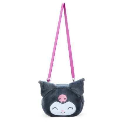 Sanrio Japan Plush Cross Body Bag Kuromi