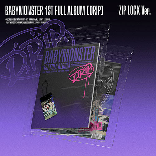 BABYMONSTER 1ST FULL ALBUM [DRIP/ZIP LOCK VER.]