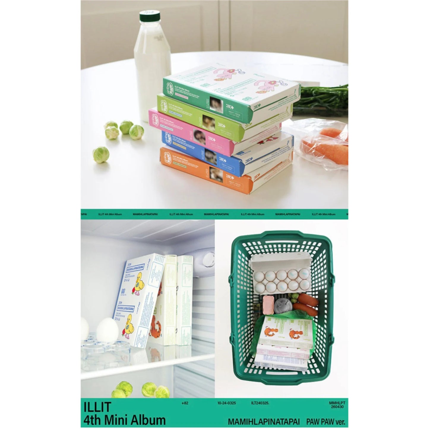 [PRE-ORDER] ILLIT 4th Mini Album [MAMIHLAPINATAPAI / PAW PAW ver.]