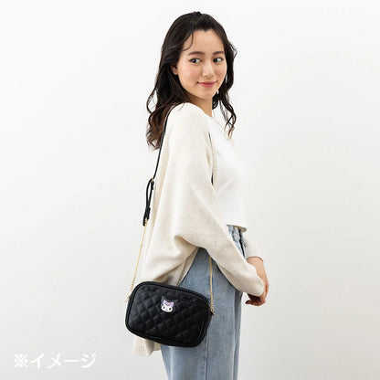 Sanrio Japan Kuromi Quilted Shoulder Bag