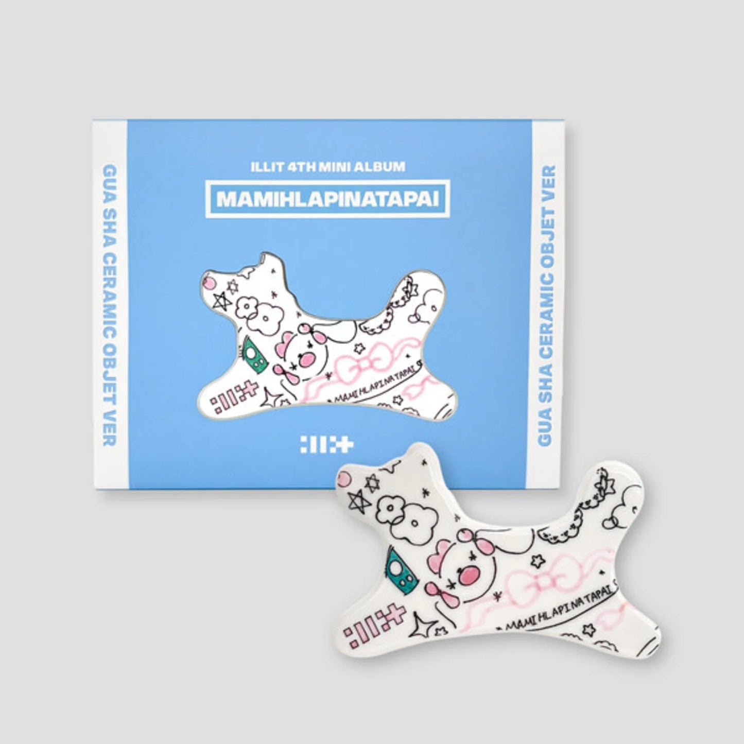 ILLIT 4th Mini Album [MAMIHLAPINATAPAI / Gua Sha Ceramic Objet ver.]