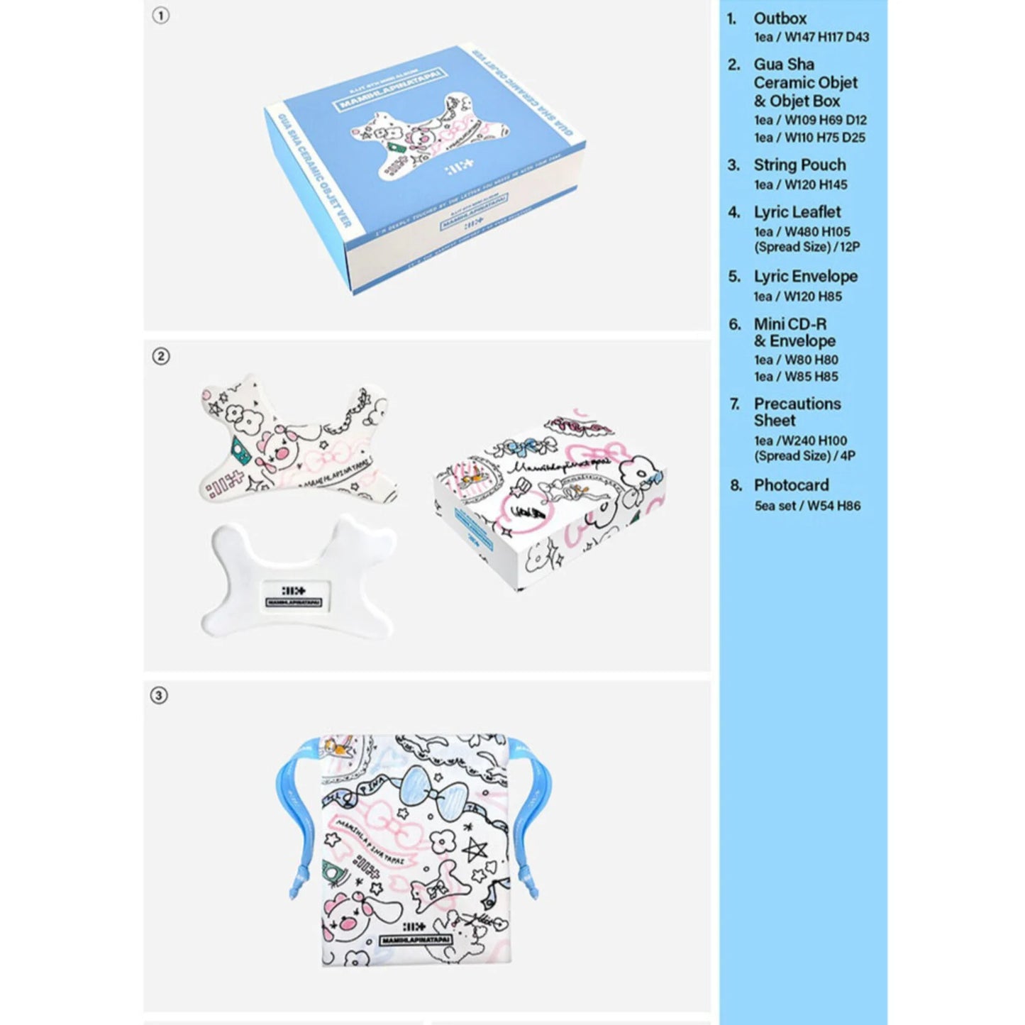 ILLIT 4th Mini Album [MAMIHLAPINATAPAI / Gua Sha Ceramic Objet ver.]