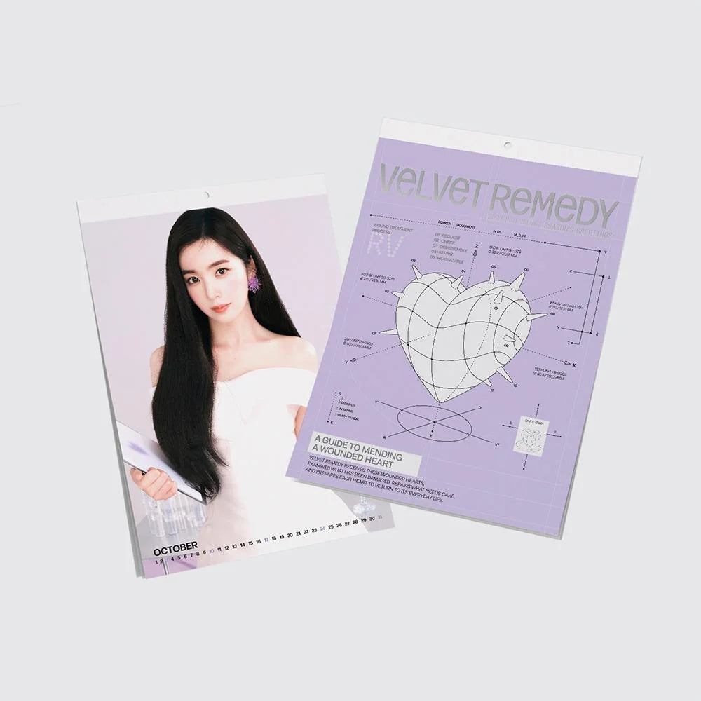 Red Velvet wall calendar — sold separately