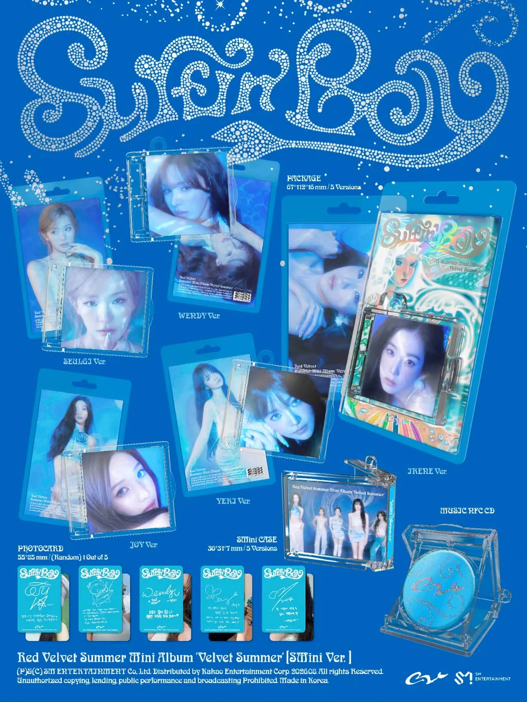 Red Velvet Summer Mini Album [Velvet Summer] (SMini Ver.)