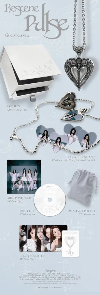 [PRE-ORDER] RESCENE – 4th Mini Album [PULSE] (Guardian Ver.)