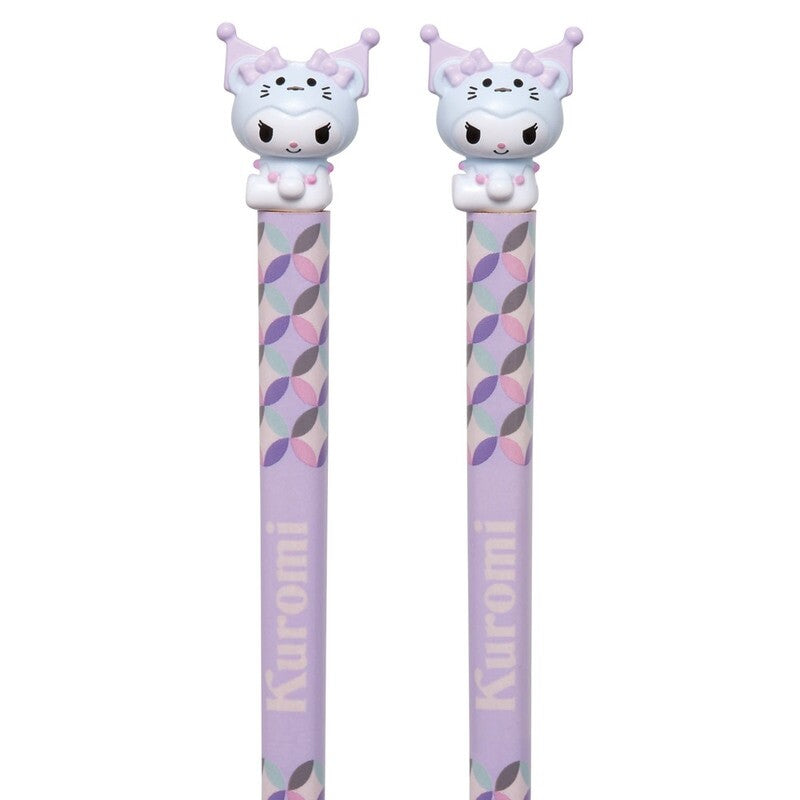 Sanrio Japan Costume Mascot Chopsticks (Kuromi)